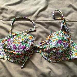 Target Xhilaration Floral Bikini Top